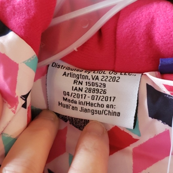 Lupilu snow coat with hood kids NWT - Picture 4 of 8